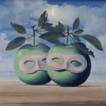 magritte mele maschera